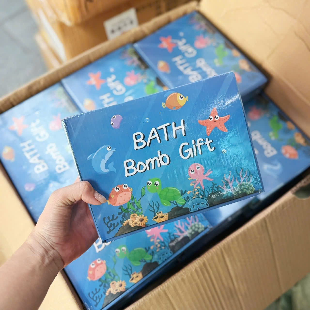 SÉT BOM TẮM BATH BOMB GIFT