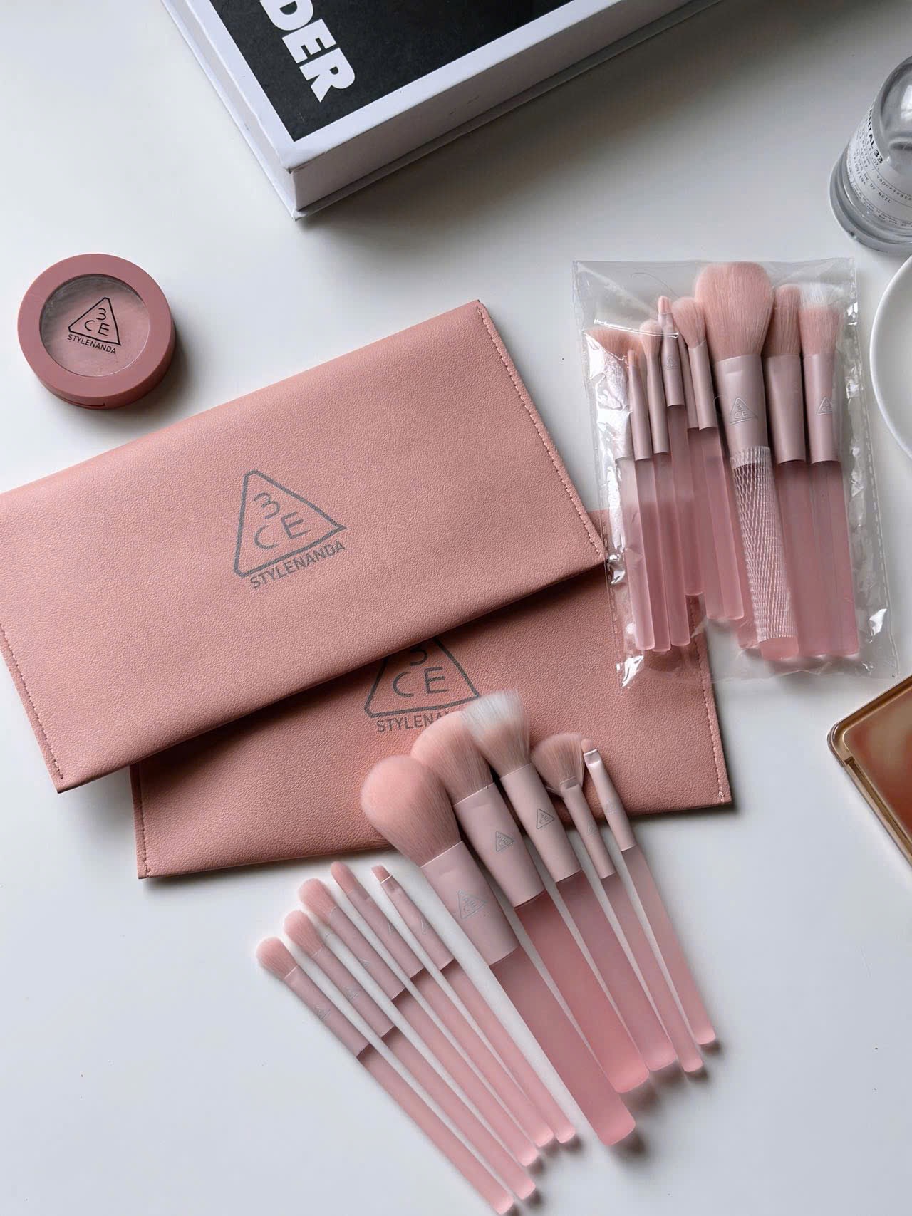 SET CỌ 10CT 3CE MÀU HỒNG