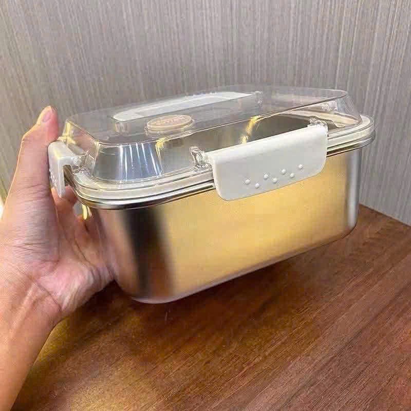 SÉT 2 HỘP INOX ĐỰNG THỰC PHẨM