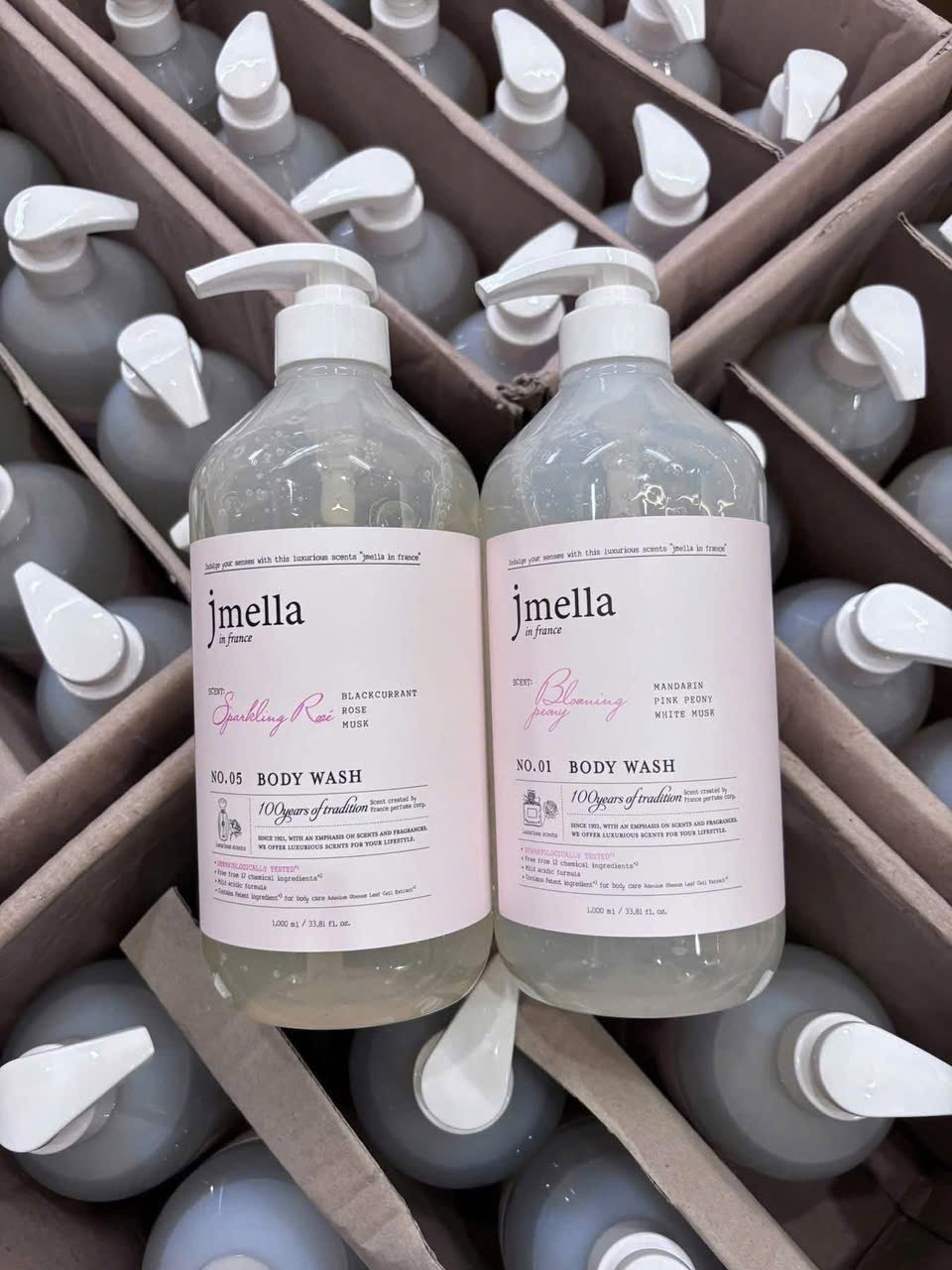 SỮA TẮM NƯỚC HOA JMELLA 1000ML