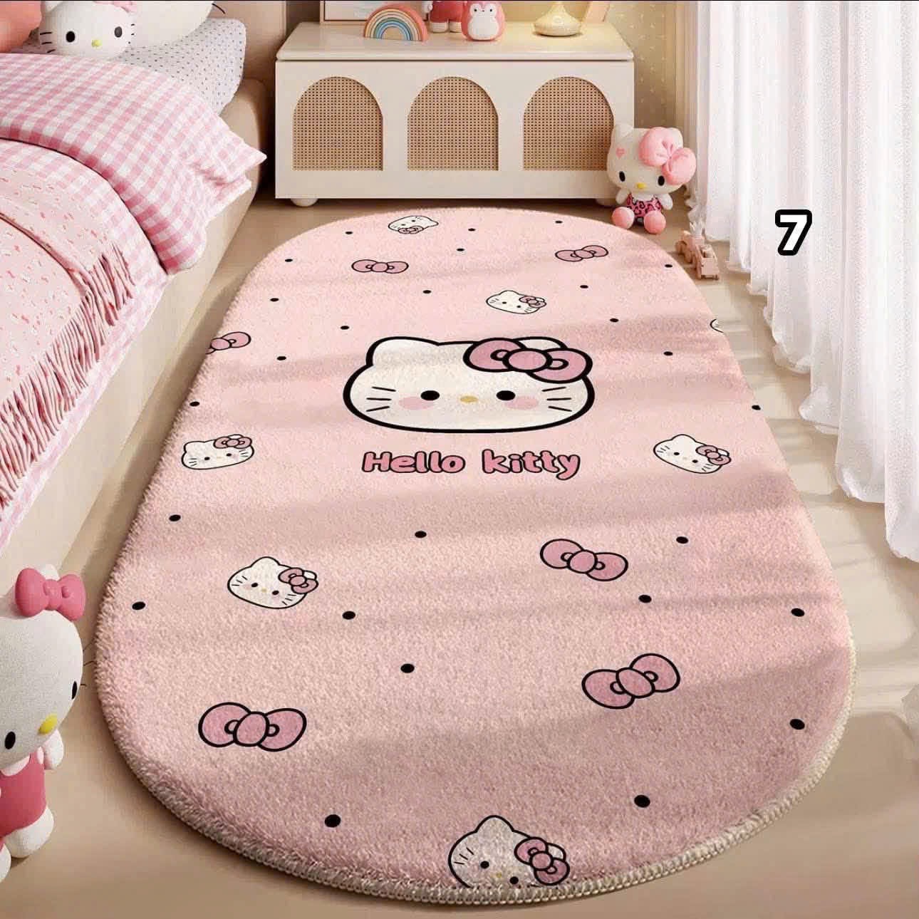 SET 2 THẢM TRẢI SÀN HELLO KITTY