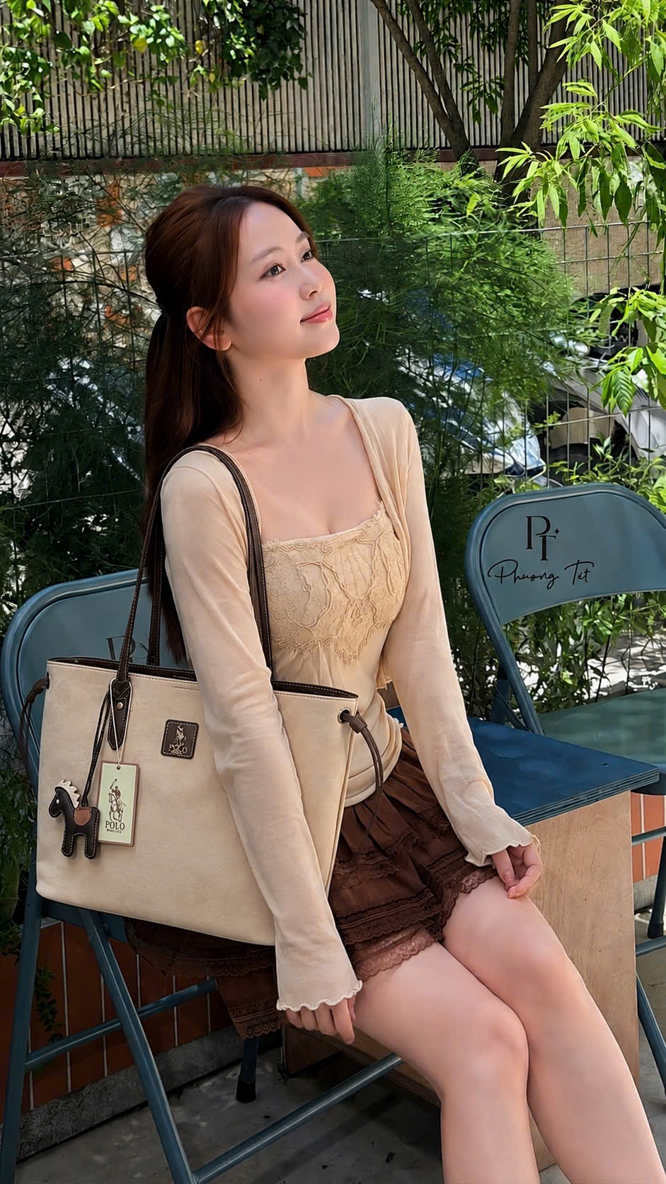 TÚI BIGSIZE KÈM CHARM NGỰA HS3264