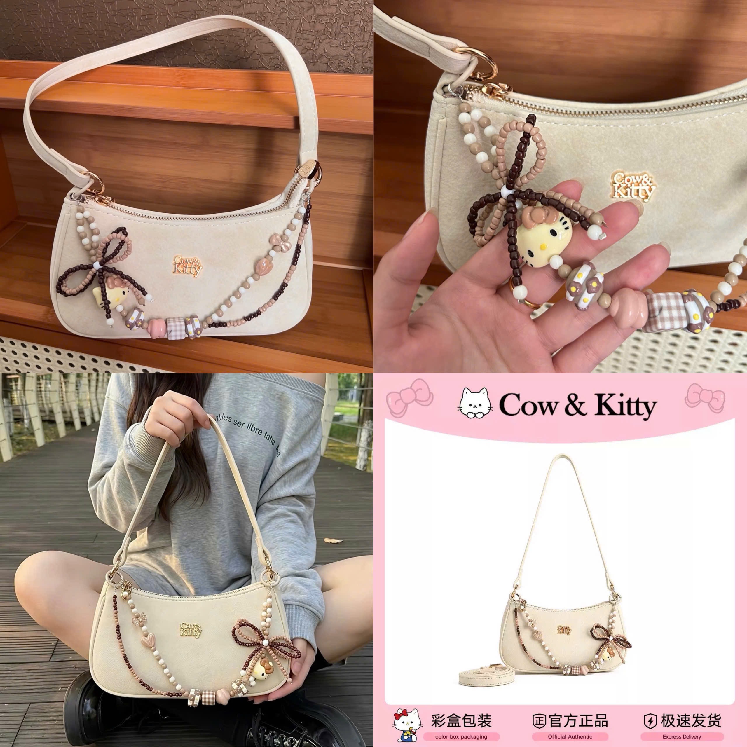 TÚI KẸP NÁCH MÀU BE M8196