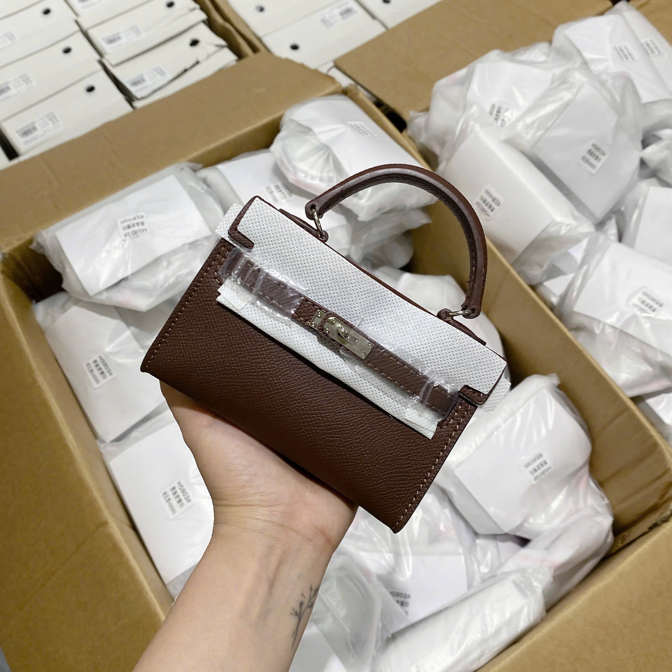TÚI XÁCH DA SẦN MINI HM SZ 15 CHO NỮ M5803