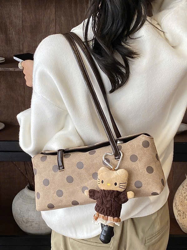 TÚI XÁCH KẸP NÁCH CHẤM BI M7641