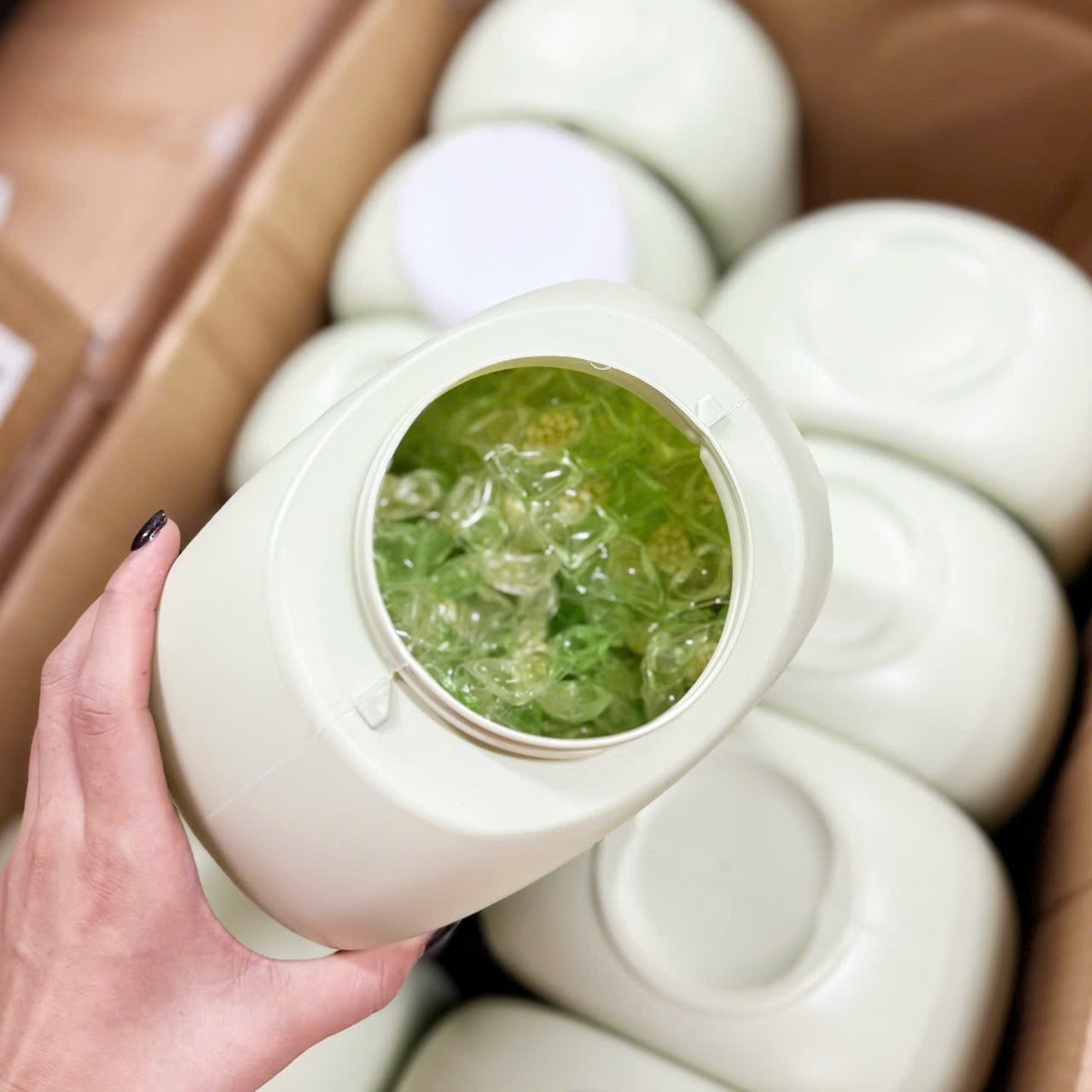 VIÊN GIẶT LƯU HƯƠNG HOA TRÀ