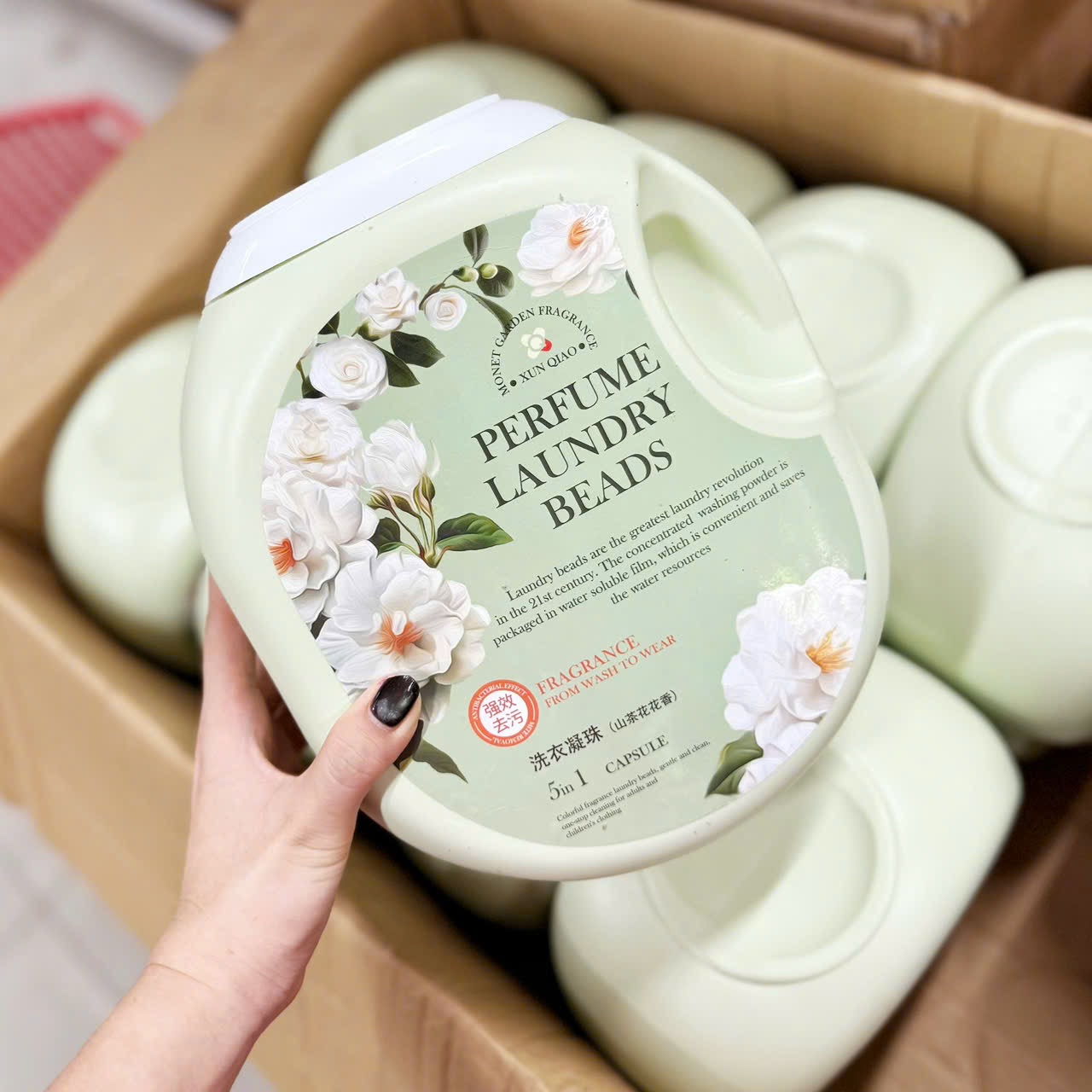 VIÊN GIẶT LƯU HƯƠNG HOA TRÀ