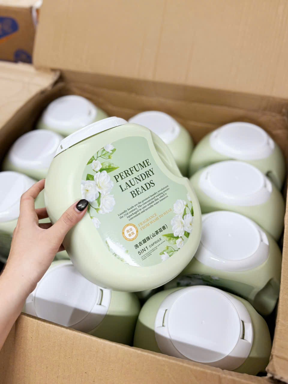 VIÊN GIẶT LƯU HƯƠNG HOA TRÀ