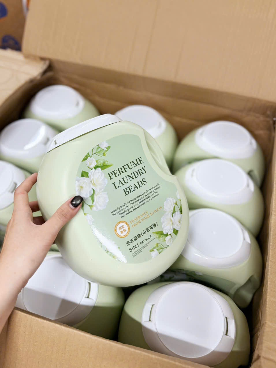 VIÊN GIẶT LƯU HƯƠNG HOA TRÀ