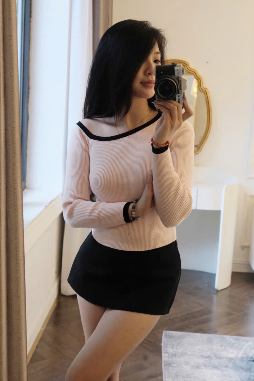 XẢ KHO ÁO LEN LỆCH VAI DÀI TAY CHO NỮ