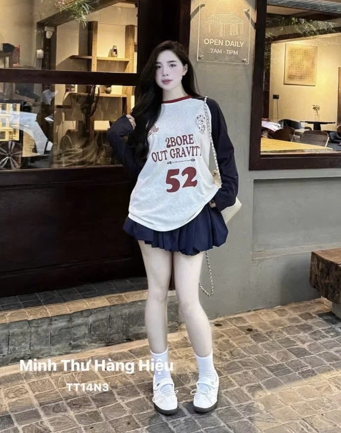 XẢ KHO ÁO PULL DT PHỐI TAY SỐ 52 NỮ