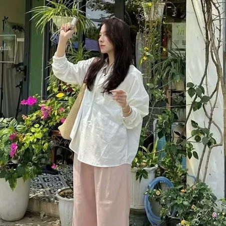 XẢ KHO ÁO SƠ MI TRẮNG DÀI TAY TÚI NGỰC