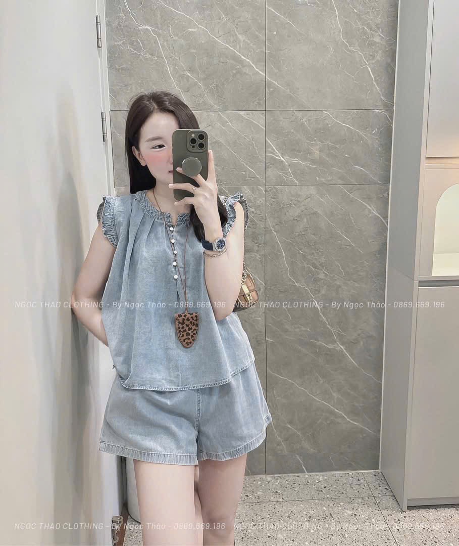 XẢ KHO BỘ BÒ XN QUẦN ĐÙI MÀU XANH