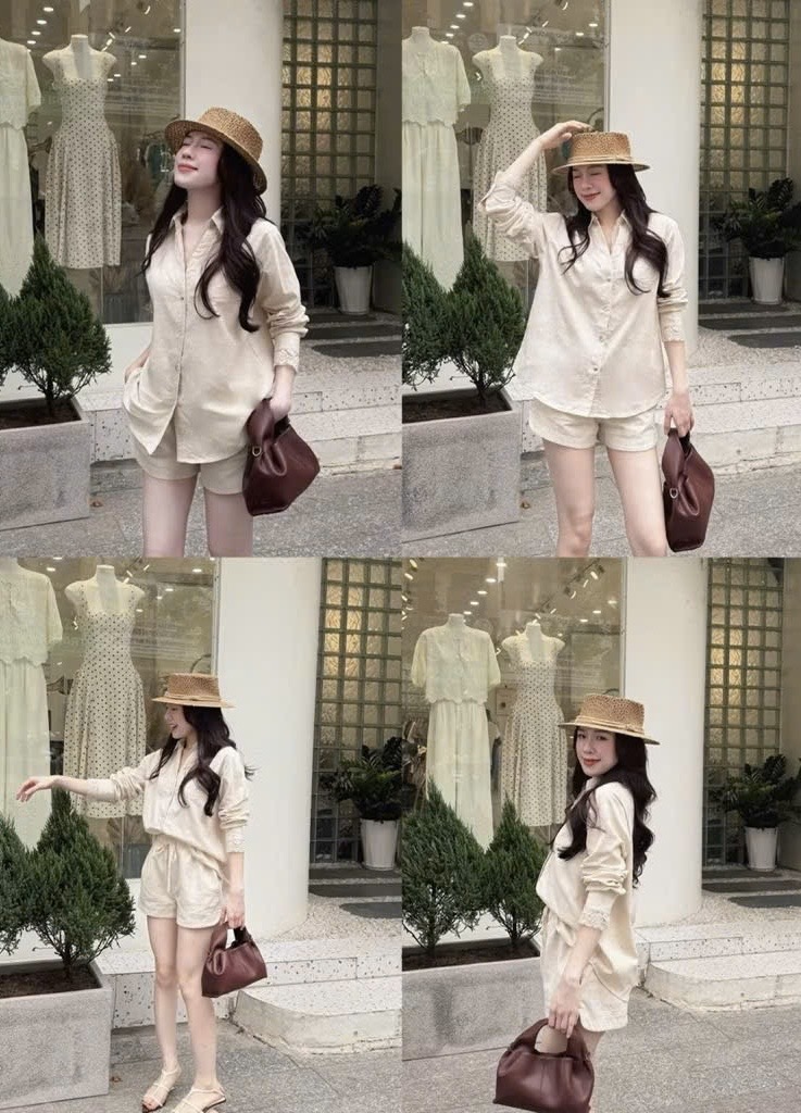 XẢ KHO BỘ ĐŨI LIEN ĐÙI MÀU BE