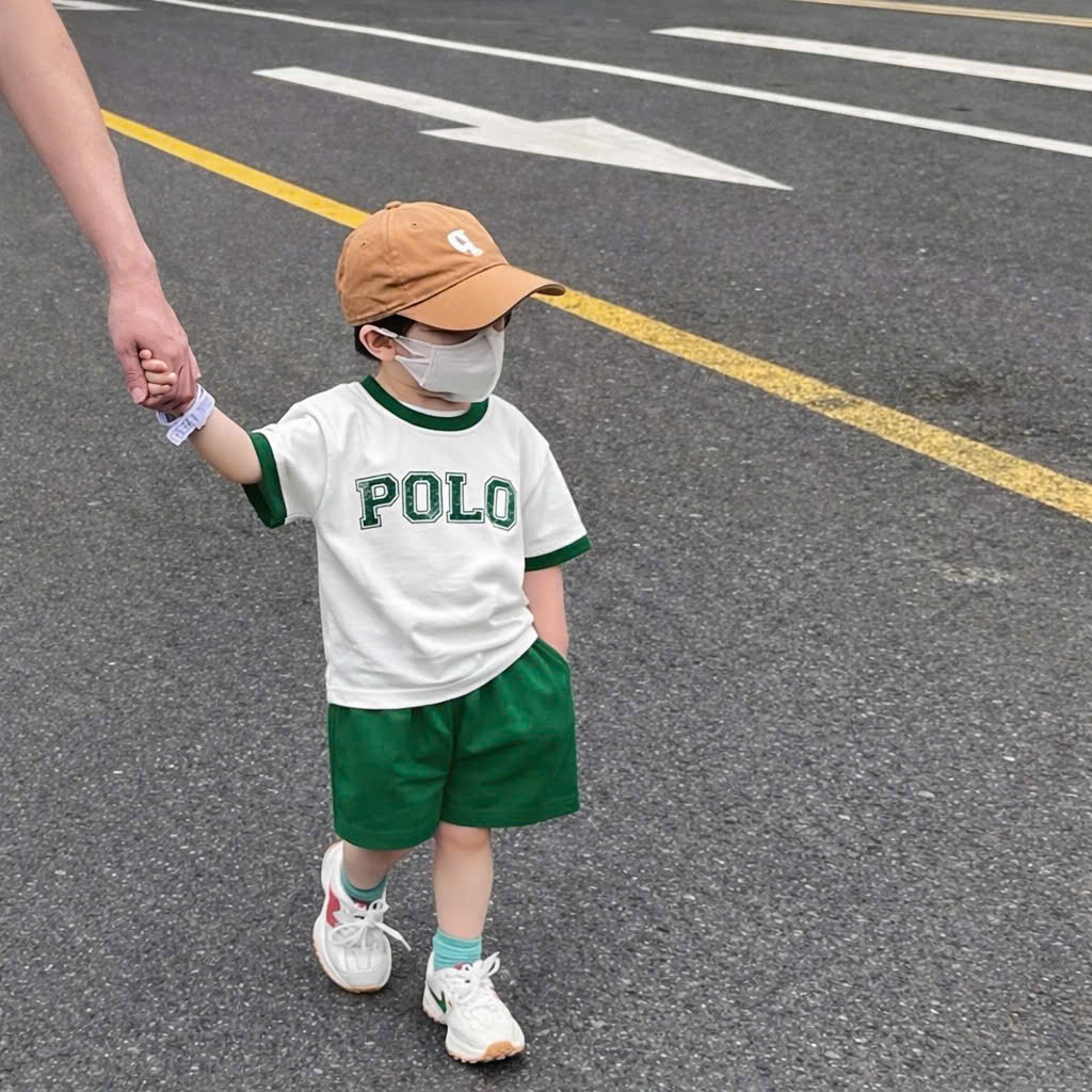 XẢ KHO BỘ ĐÙI POLO TRẮNG CỔ VIỀN CHO NỮ