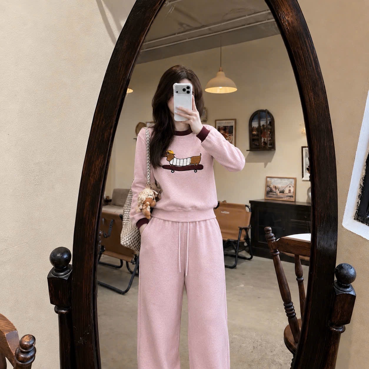 XẢ KHO BỘ TĂM THỎ 2 DA HÌNH NGỰA HỒNG