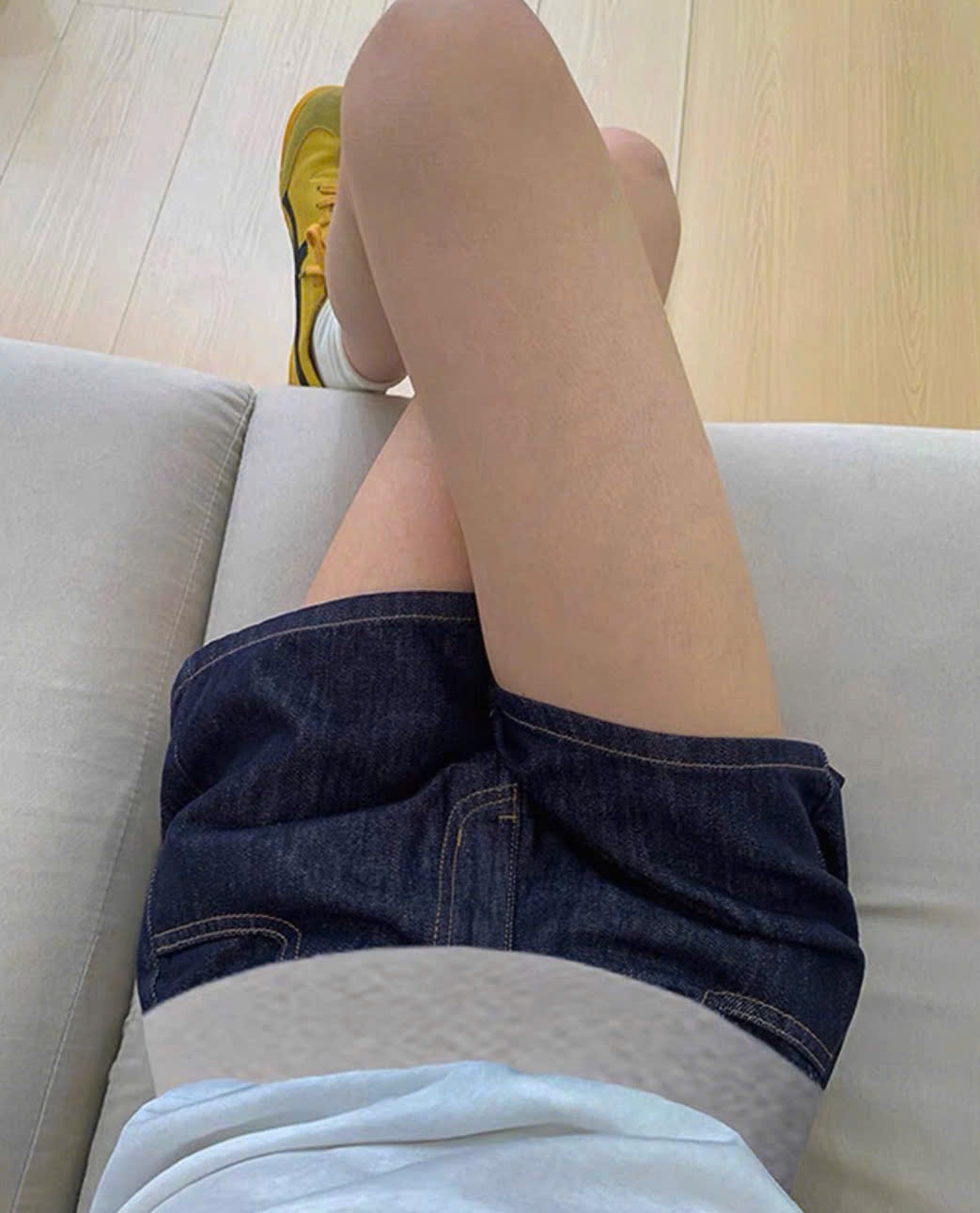 XẢ KHO QUẦN SOOC JEAN NGỐ THÊU