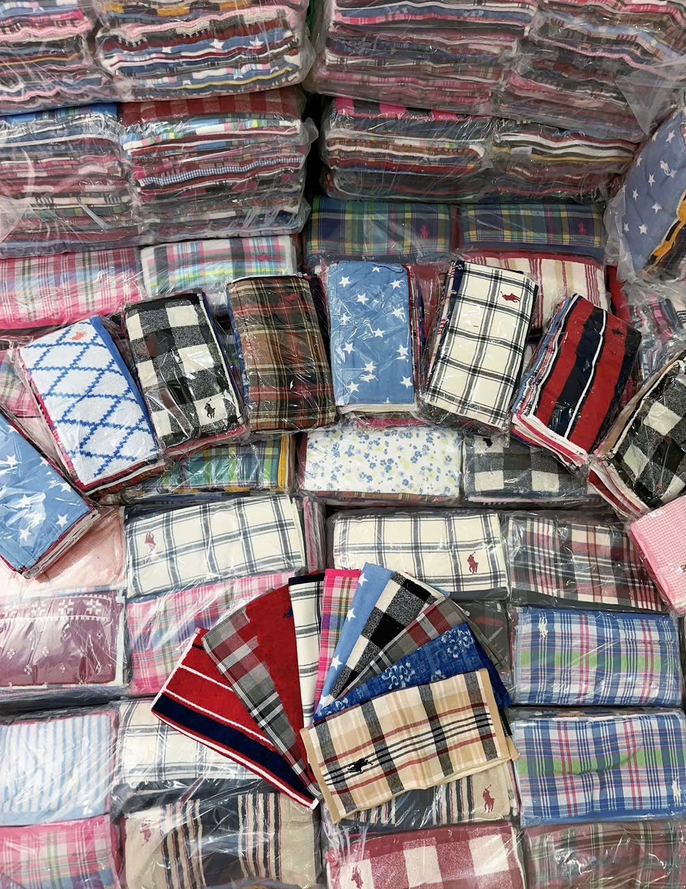 XẢ KHO SÉT 10 KHĂN MẶT POLO XUẤT DƯ