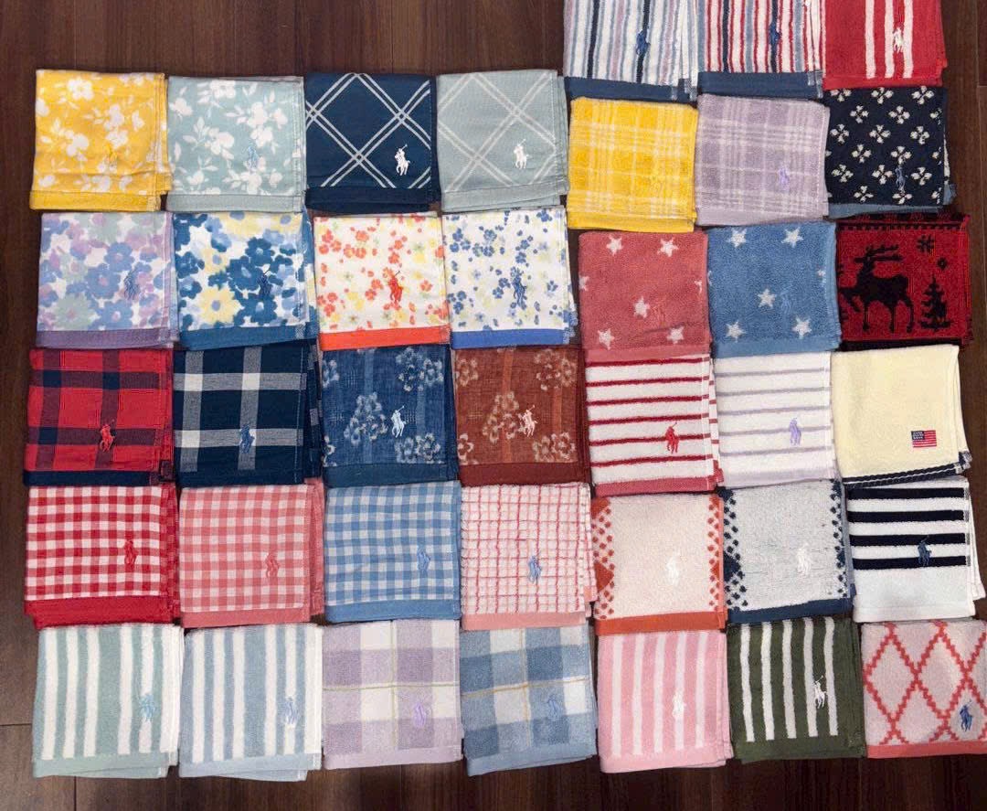 XẢ KHO SÉT 10 KHĂN MẶT POLO XUẤT DƯ