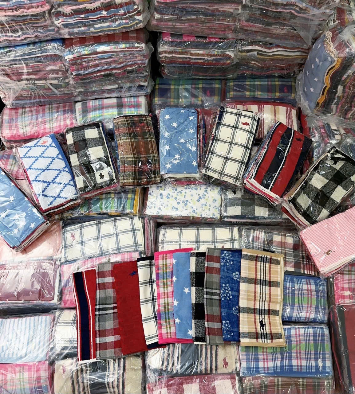 XẢ KHO SÉT 10 KHĂN MẶT POLO XUẤT DƯ