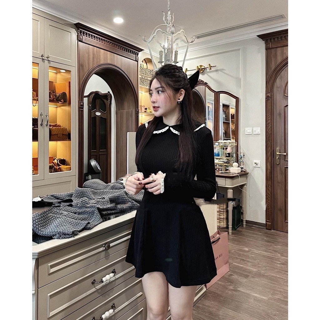 FD# VÁY CỔ VIỀN REN