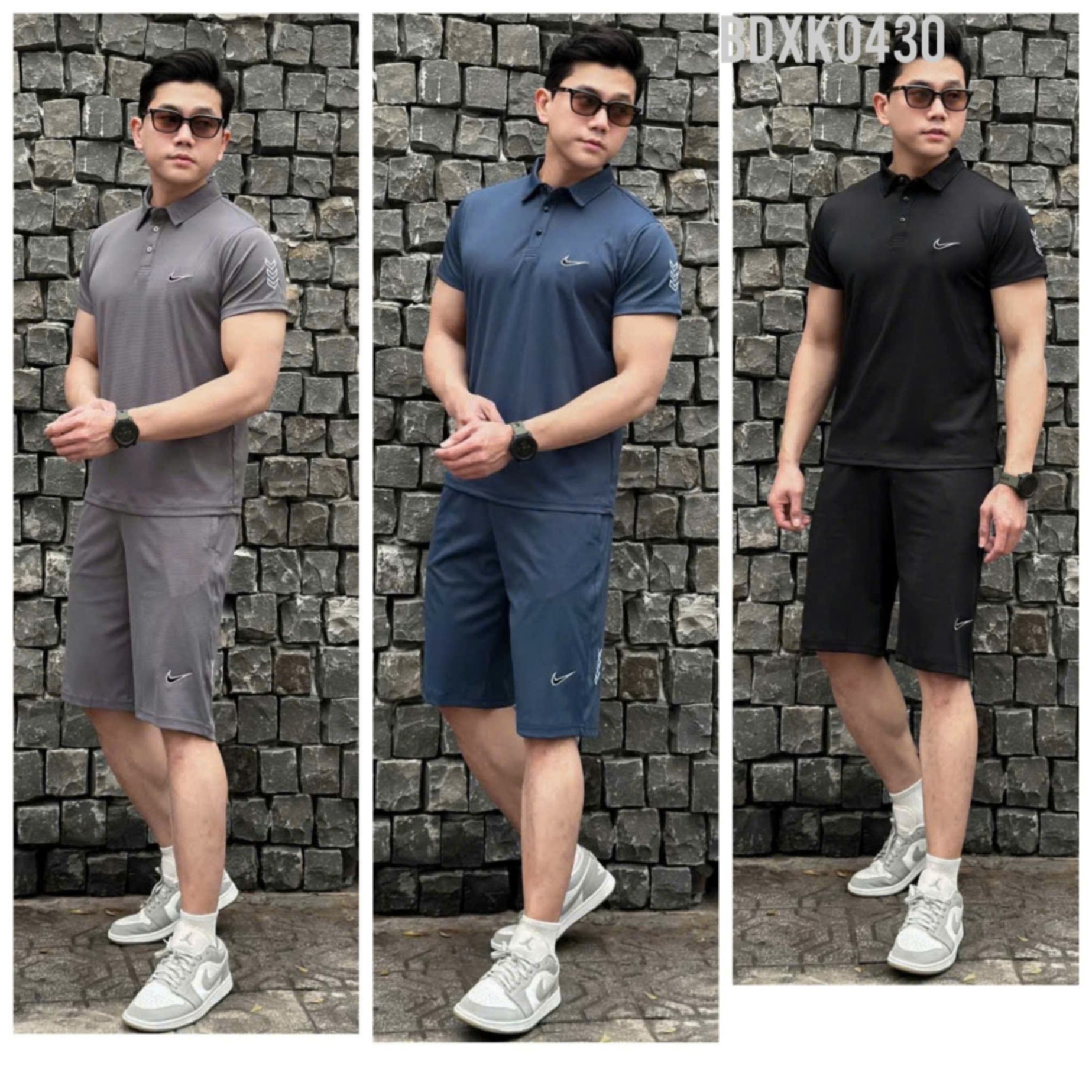 VA# BỘ NAM CỔ ĐỨC NIKE