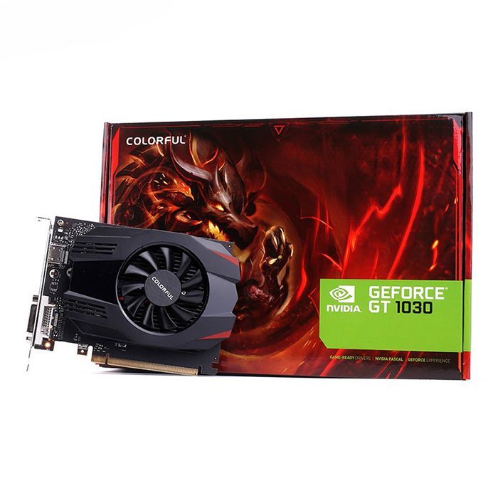 Card Colorful GT1030 4GB D4 Single fan