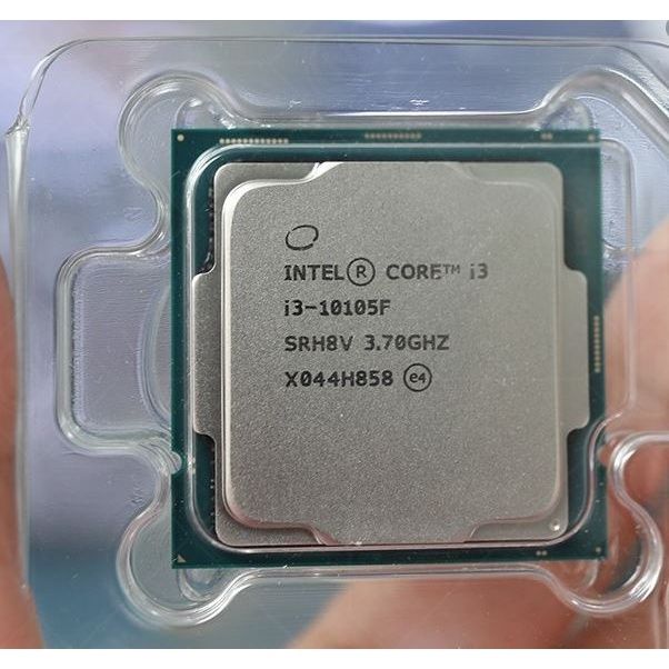 CPU Intel Core i3-10105F (3.7GHz turbo up to 4.4Ghz, 4 nhân 8 luồng, 6MB Cache, 65W) - Socket Intel LGA 1200 (TRAY)