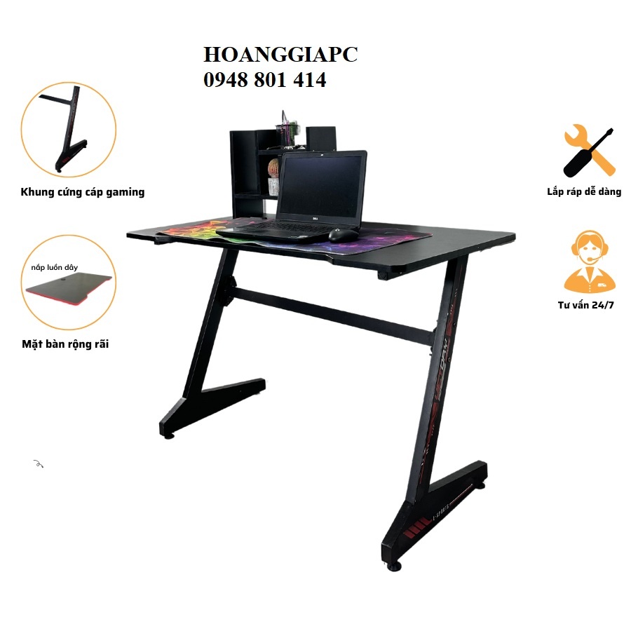 BÀN CHỮ Z PHIÊN BẢN NÂNG CẤP MÀU ĐEN