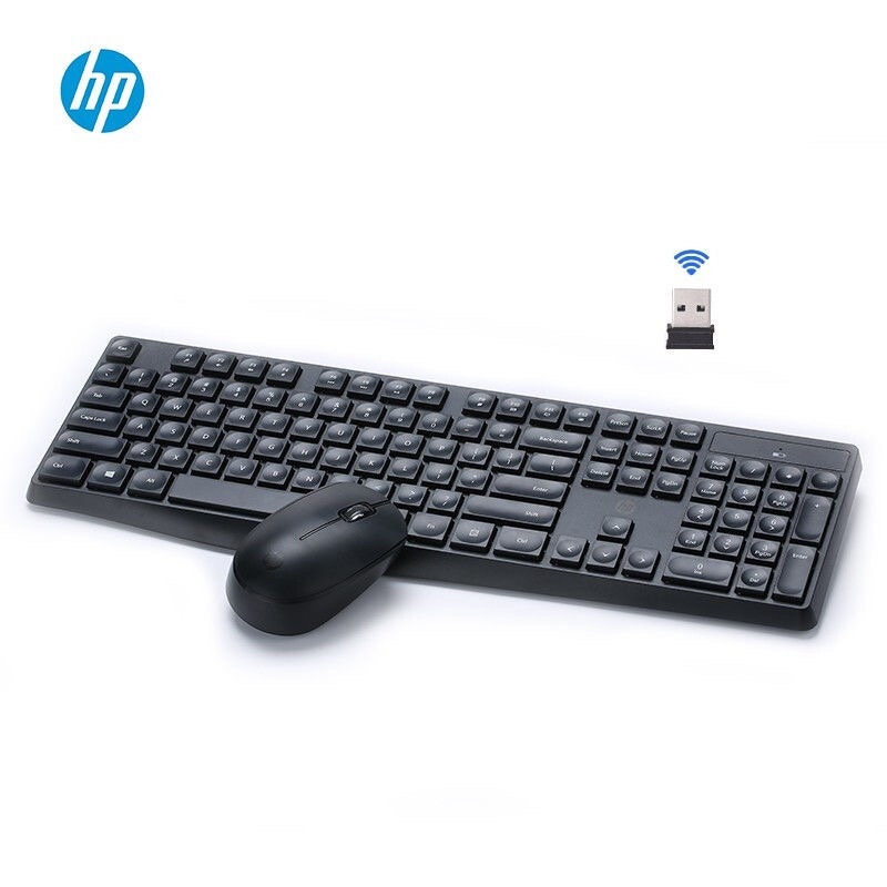 Combo Phím Chuột Không Dây HP CS500 (Đen)