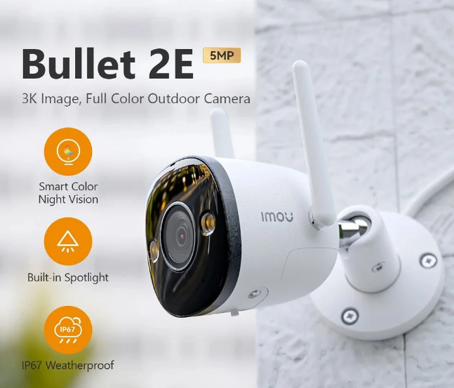 Camera Wifi ngoài trời IMOU IPC-F52FP 5MP