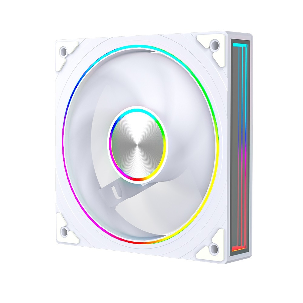 Fan Leopard TransWarp ARGB 14cm - Trắng | Gió Ngược