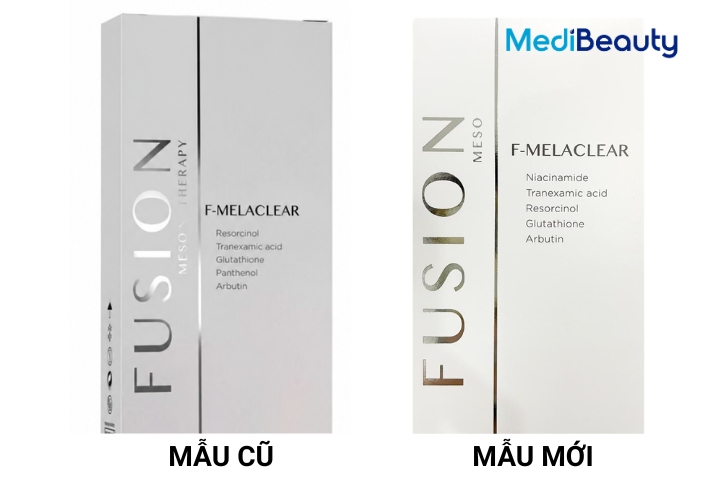 FUSION MESO thông báo cập nhật bao bì mới sản phẩm FUSION F-MELACLEAR