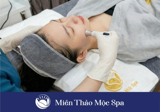 Liệu trình Meso căng bóng, trẻ hoá da tại Miền Thảo Mộc Spa