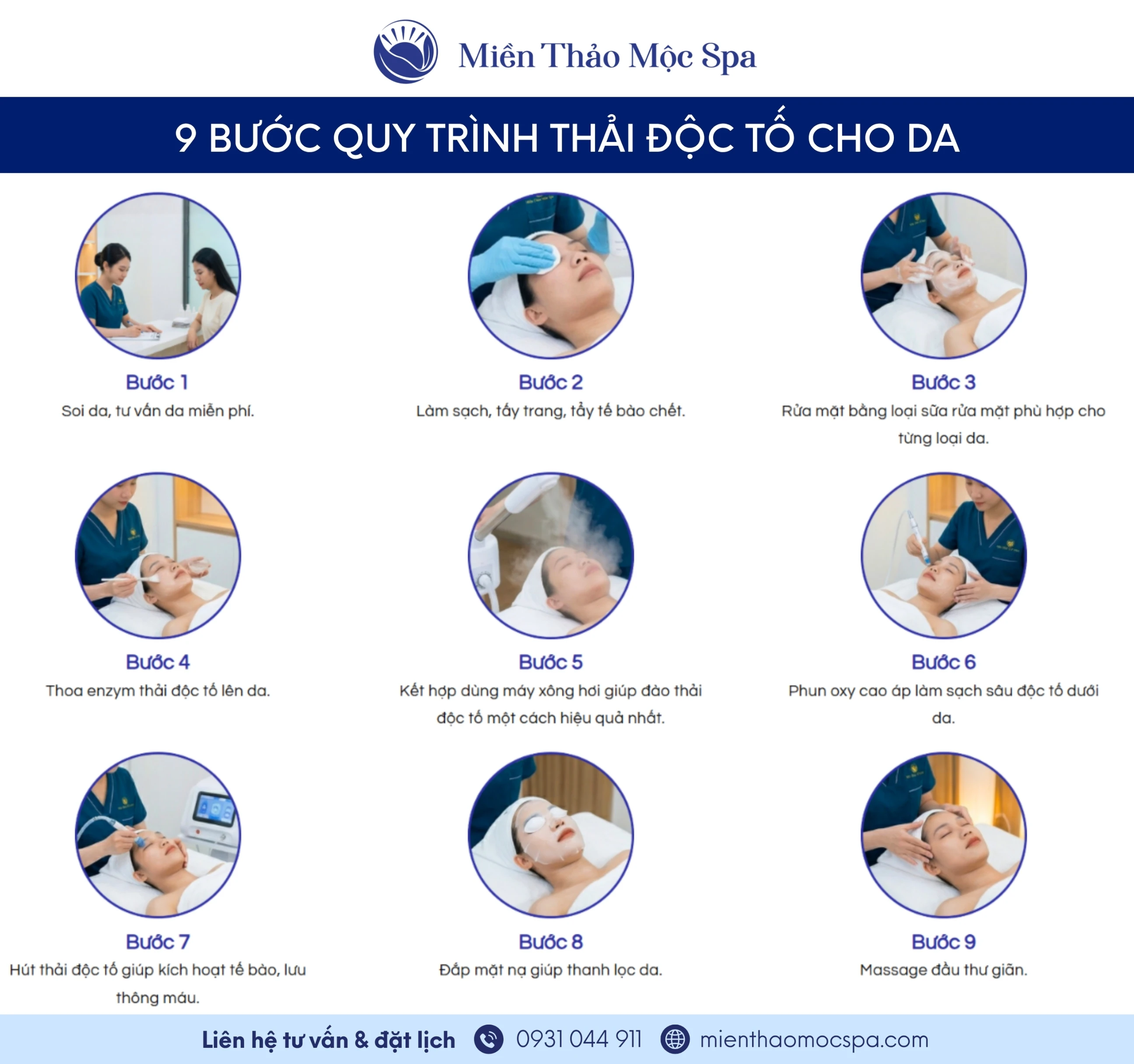 9 bước lieu trinh thai doc to cho da tai Mien Thao Moc Spa.webp