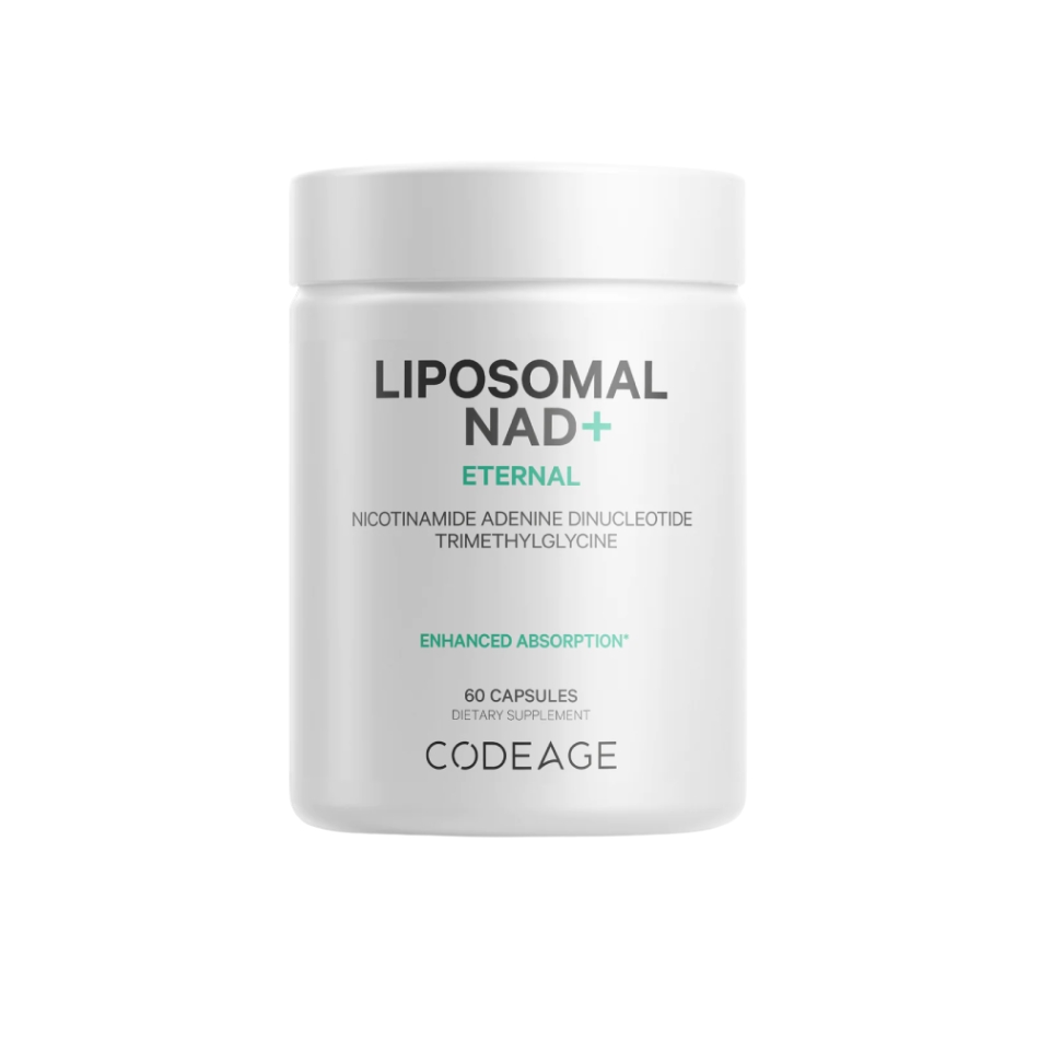 Viên nang tăng cường năng lượng chống lão hoá da Codeage Liposomal NAD+ Eternal