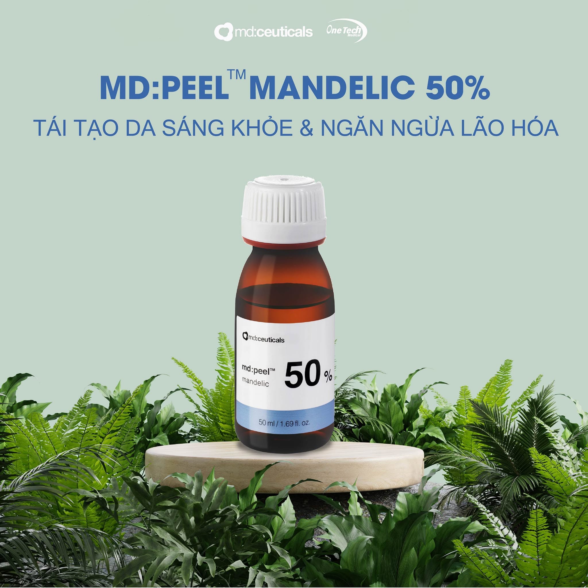 Dung dịch peel xóa nám sáng da ngăn ngừa lão hóa MdCeuticals MdPeel Mandelic 50%.jpg