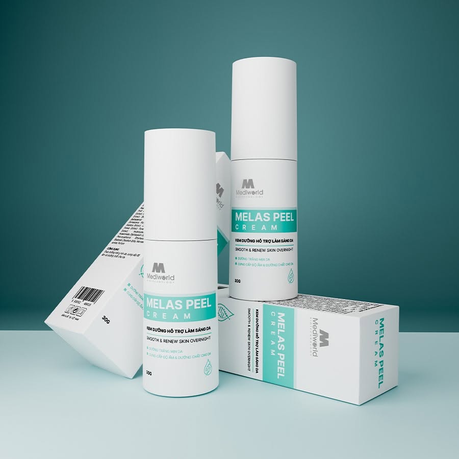 Kem dưỡng hỗ trợ sáng da Mediworld Melas Peel Cream.jpg