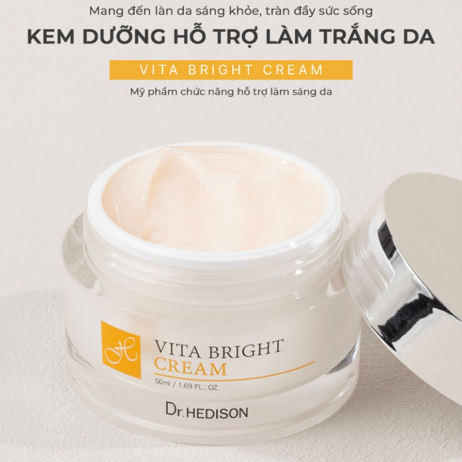 Kem dưỡng trắng da cao cấp Dr.HEDISON Vita Bright Cream.jpg