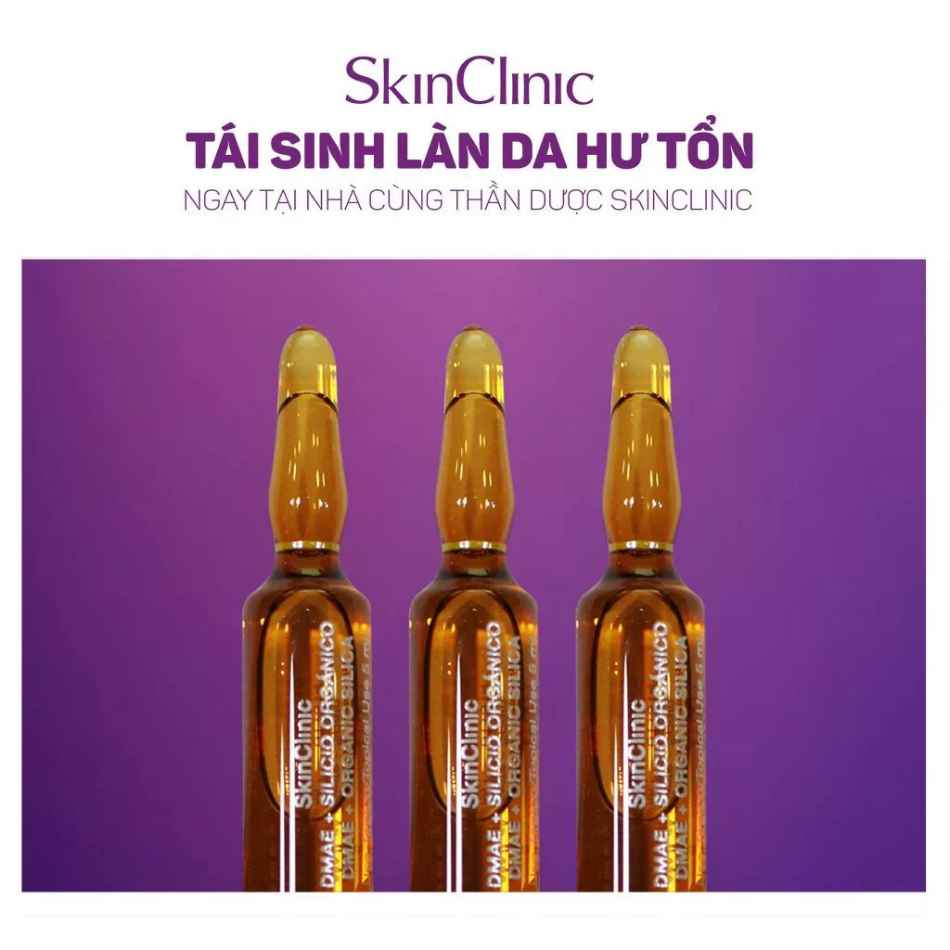 Tinh chất ampoule săn chắc da cải thiện đàn hồi SkinClinic Dmae+ Organic Silicon.jpg