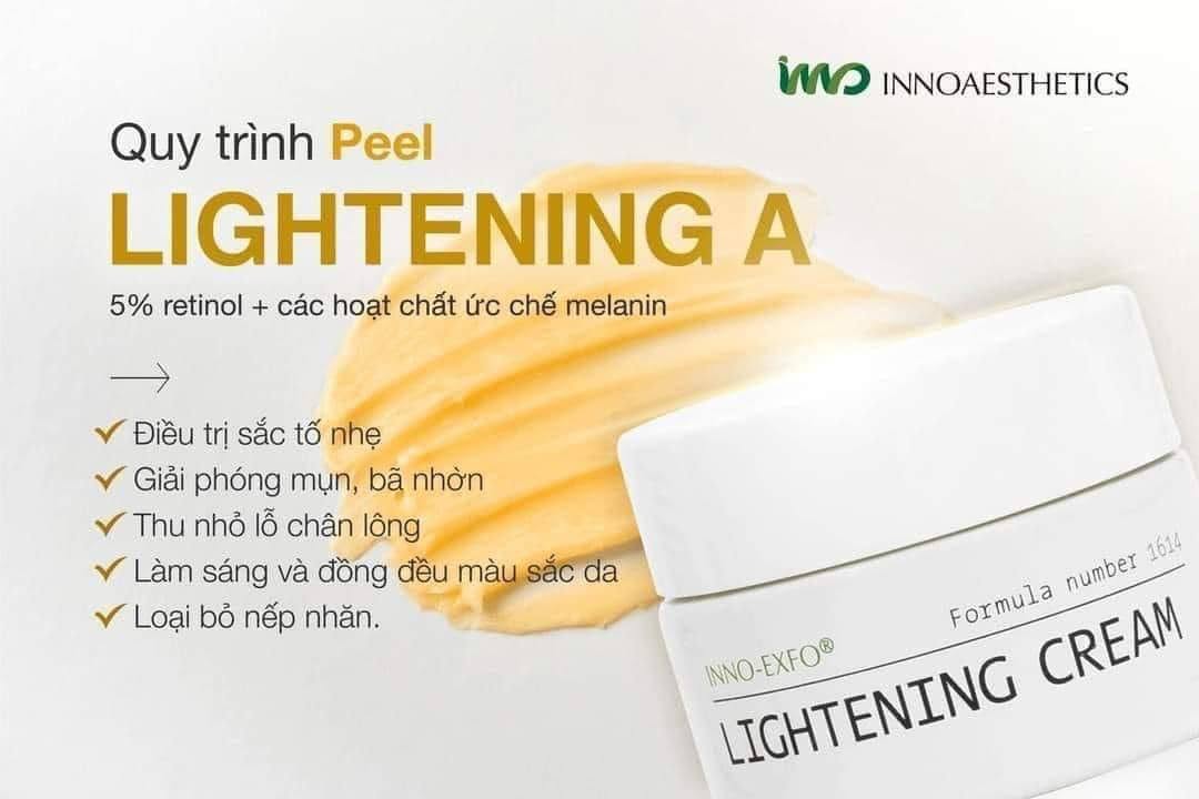 Tinh chất peel da mụn ẩn làm đều màu da Innoaesthetics LIGHTENING CREAM (nguyên hộp).jpg