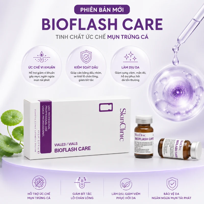 Tinh chất ức chế mụn trứng cá SkinClinic BioFlash Care Meso (tách lẻ).webp
