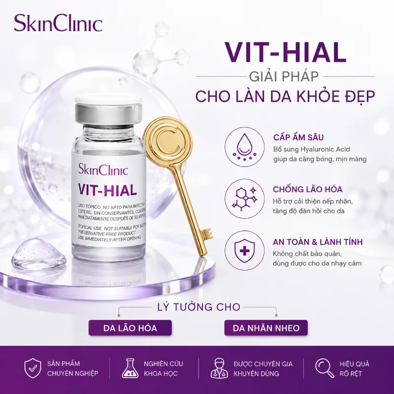 Tinh chất vial chống lão hóa xóa nhăn SkinClinic Anti-Aging Peptide HA 1%.webp