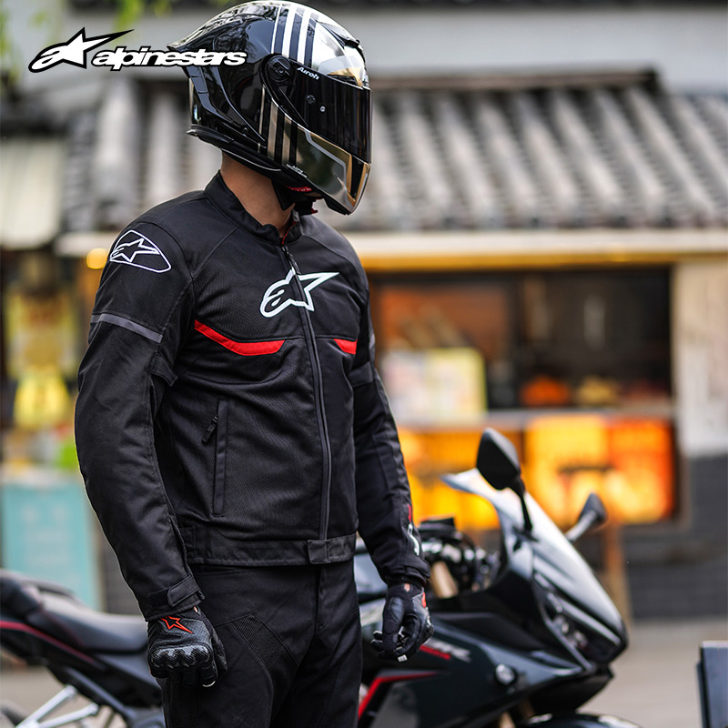 áo khoác phượt alpinestars khi thời tiết nắng nóng