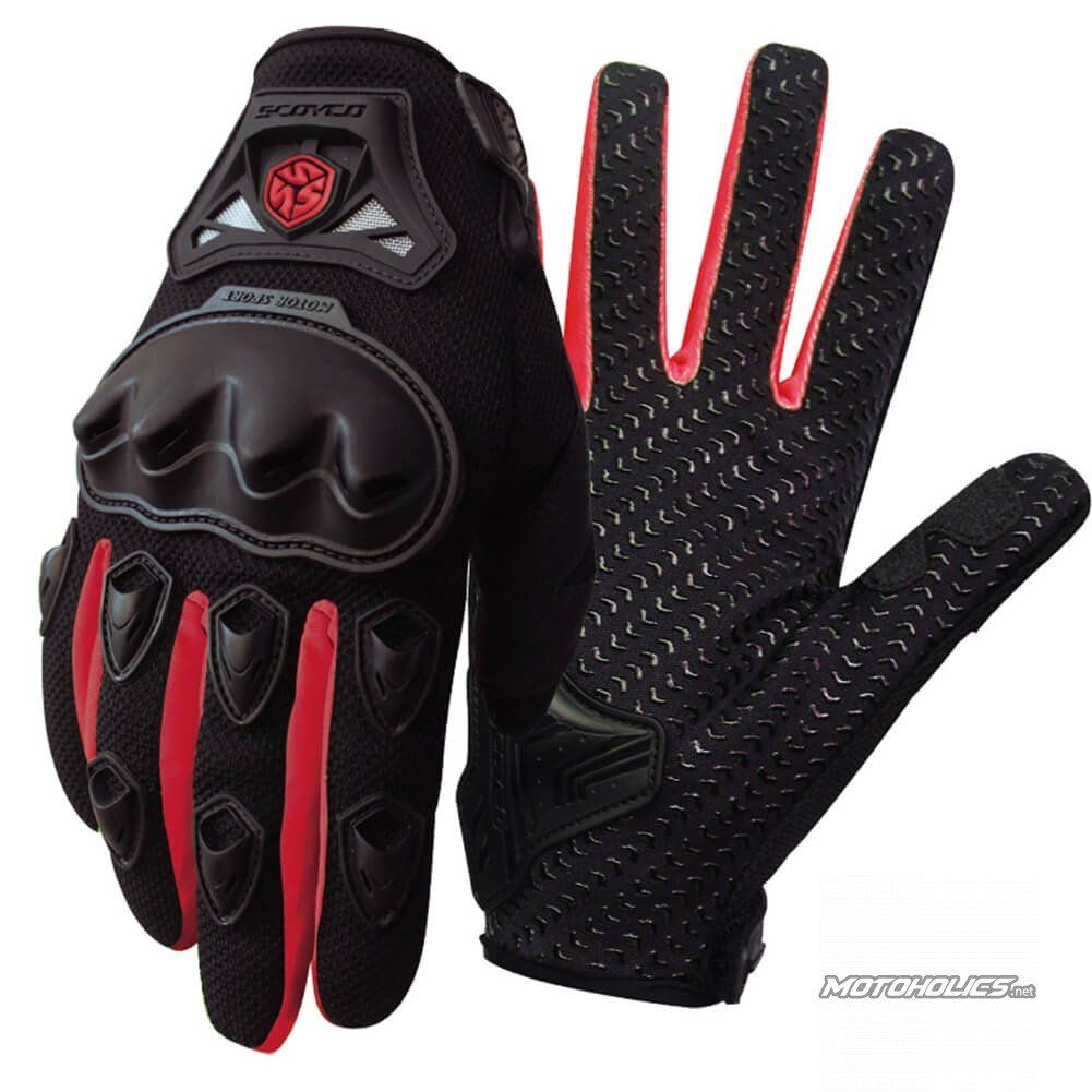 GĂNG TAY MOTOR SCOYCO-MC29-RED-M