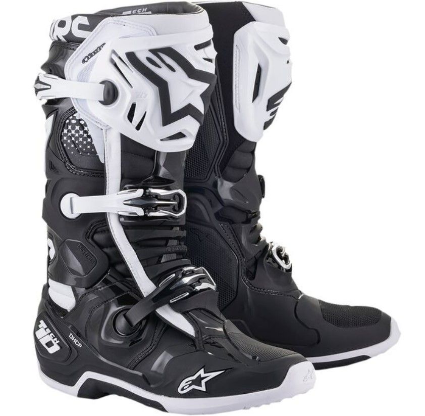 GIÀY BẢO HỘ ĐI XE CÀO CÀO ALPINESTARS -TECH 10-12-Size 9