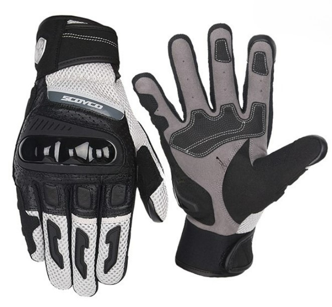 GĂNG TAY MOTO SCOYCO-TG06-BLACK/WHITE
