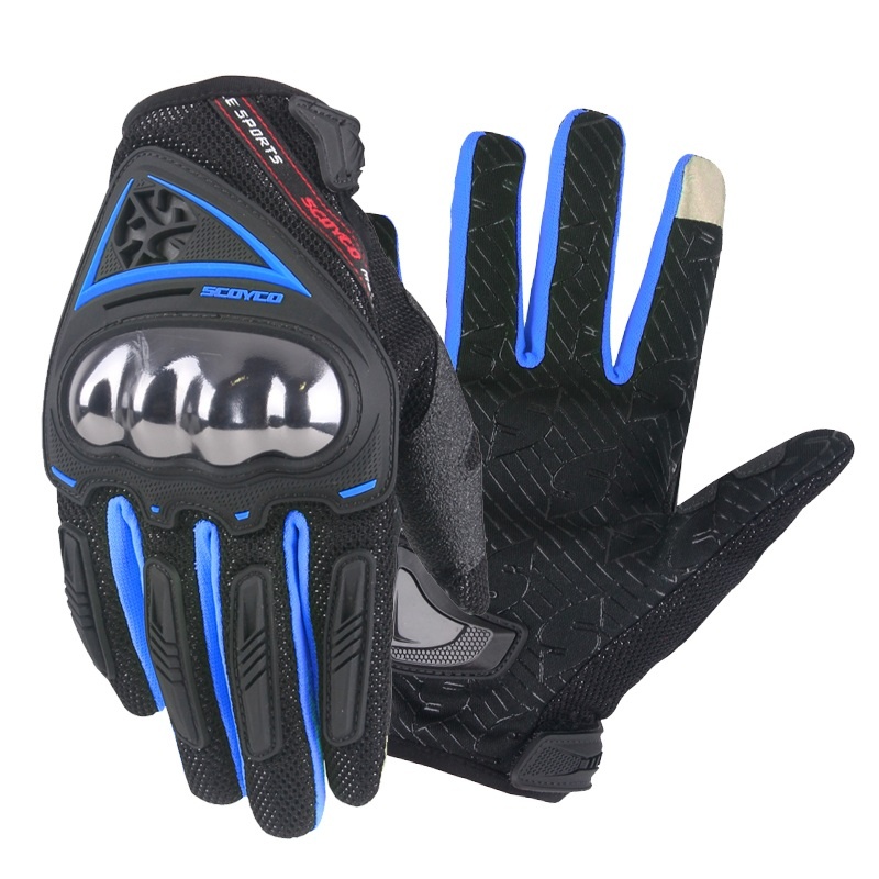 GĂNG TAY MOTO SCOYCO-MC44-BLUE