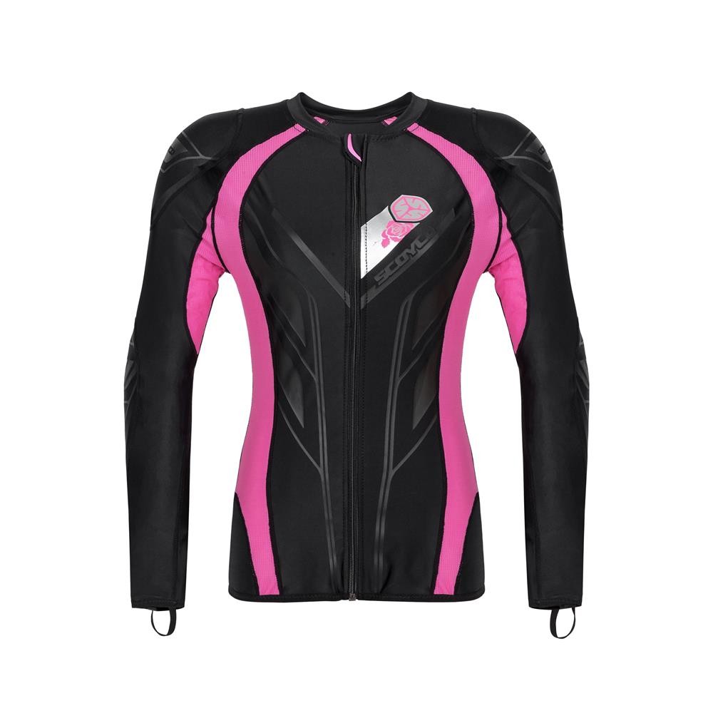 ÁO GIÁP MOTOR NỮ SCOYCO-AM03W-PINK/BLACK