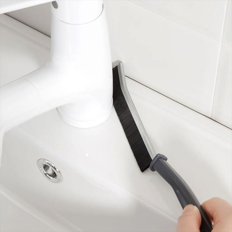 Bàn Chải Vệ Sinh Góc Tường, khe hở- Cọ Vệ Sinh Khe Nhà Tắm, Khe Cửa Nhà Bếp Nhỏ Gọn Tiện Lợi